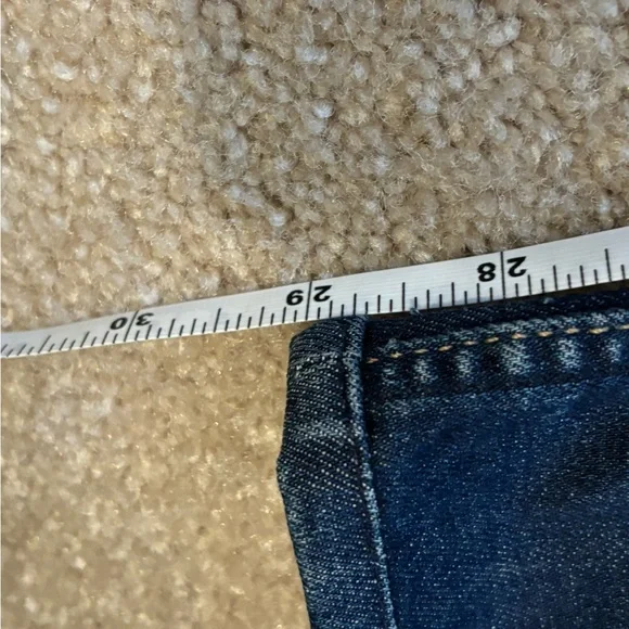 Sebastian McCall Womens Jeans Size 26 Straight Leg USA Made Dark Blue - Picture 8 of 8